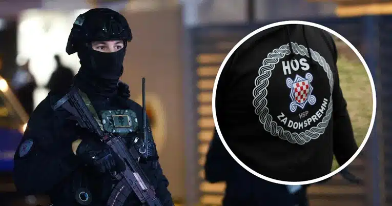 Policija upala u kuću u Ljubuškom zbog HOS-ovih majica