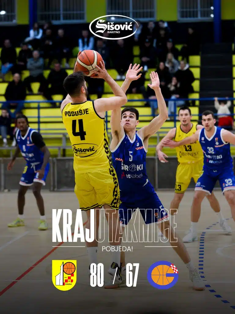Košarkaši Posušja slavili protiv Gruda i ostali u borbi za Play-Off