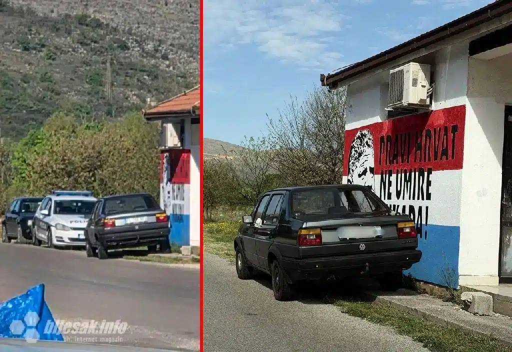 Građani spriječili uklanjanje murala Slobodana Praljka u Mostaru