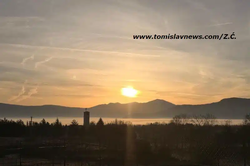 DOBRO vam umjereno vedro i pohladno jutro iz Tomislavgrada!