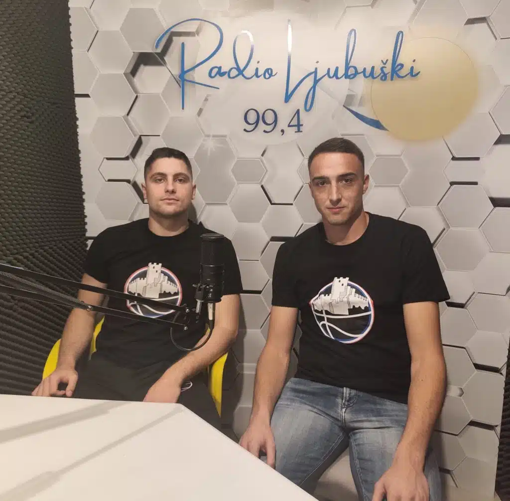 Košarkaši Ljubuškog Dragan Džajić i Stipe Dugandžić najavili finalnu seriju protiv HKK Mostar