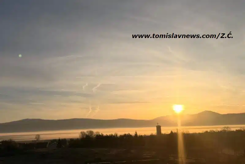 VIDEO: DOBRO vam umjereno vedro nedjeljno jutro iz Tomislavgrada!
