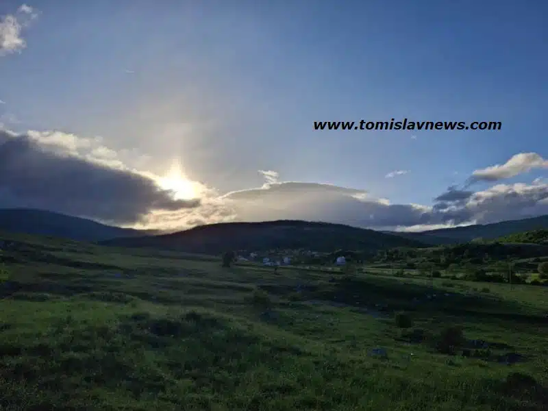 VIDEO: DOBRO vam umjereno vedro i vjetrovito jutro iz Tomislavgrada!