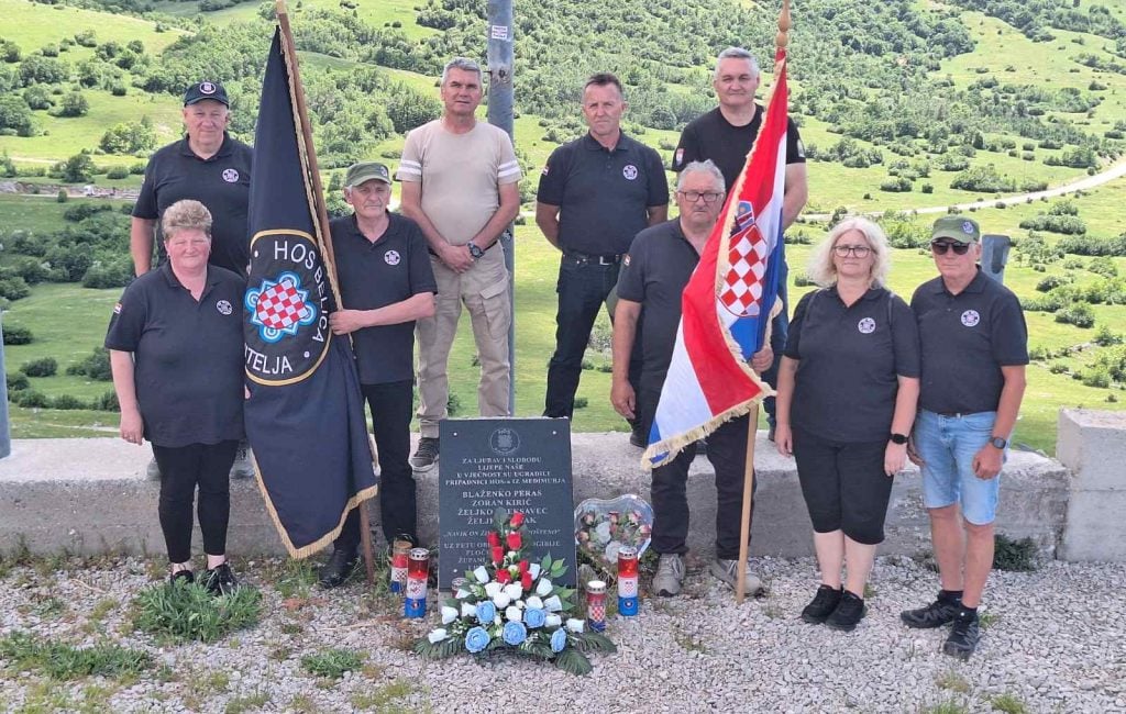 Međimurski branitelji u Livnu odali počast četvorici poginulih heroja s Livanjske bojišnice