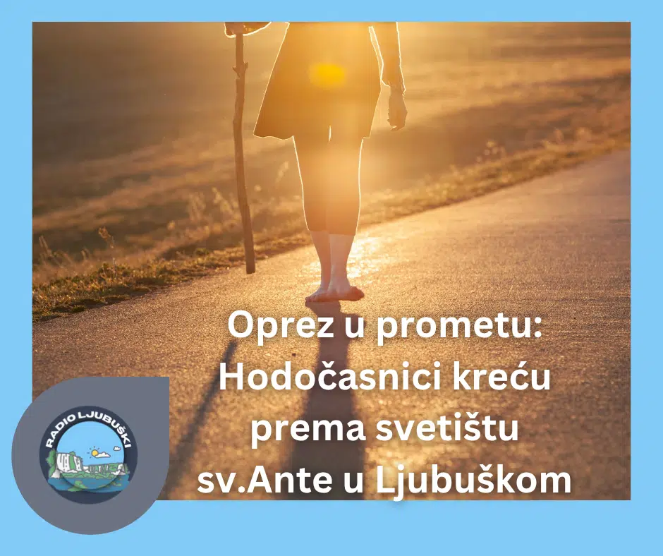 Vozači oprez: Veliki broj hodočasnika kreće prema Ljubuškom