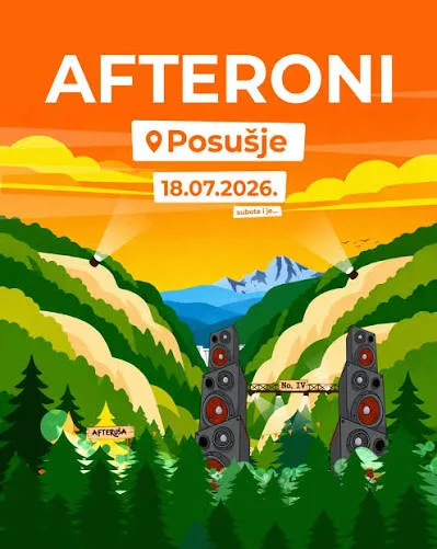 Afteroni sutra u Posušju: Vojko V predvodi četvrto izdanje festivala