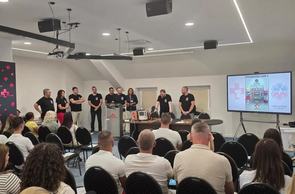 FOTO: Dom zdravlja Tomislavgrad središte edukacije i razmjene znanja iz područja Hitne medicine