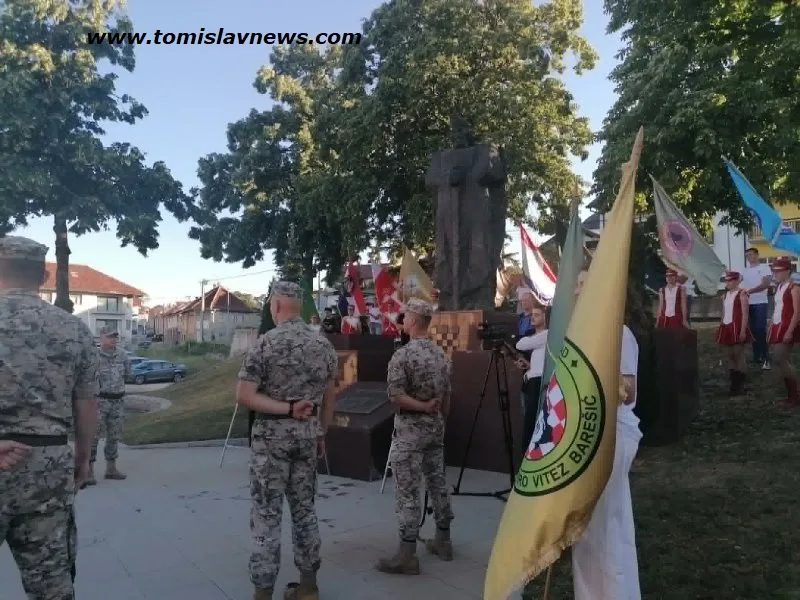 FOTO/VIDEO: Počelo obilježavanje 34. obljetnice utemeljenja Brigade kralja Tomislava