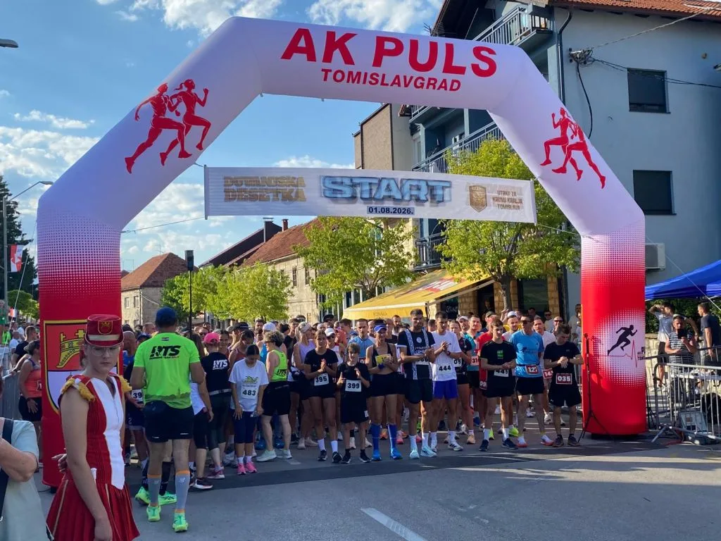 Rekordan broj sudionika na 12. Duvanjskoj desetci: Trčalo se za krunu kralja Tomislava