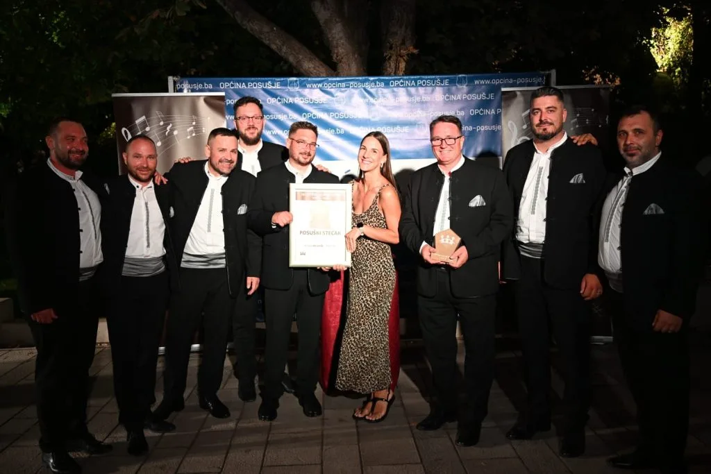 Otvoren 12. Festival klapske pisme Posušje 2026.: Krunik osvojio Posuški stećak, Bura pripala klapi Podvorje