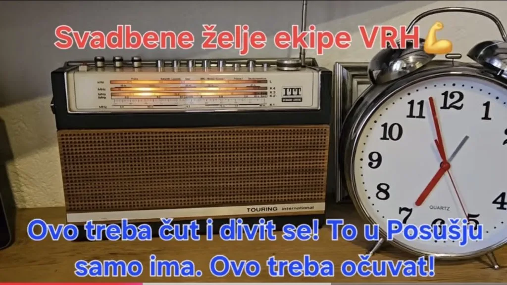 Svadbene želje na Radio Posušju oduševile društvene mreže: „Ovo treba čuti i očuvati!“