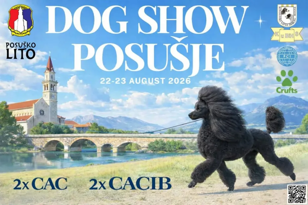 Dog Show Posušje – Memorijal Robert Oreč Bobo: četiri izložbe pasa i oko 160 pasa iz 21 zemlje
