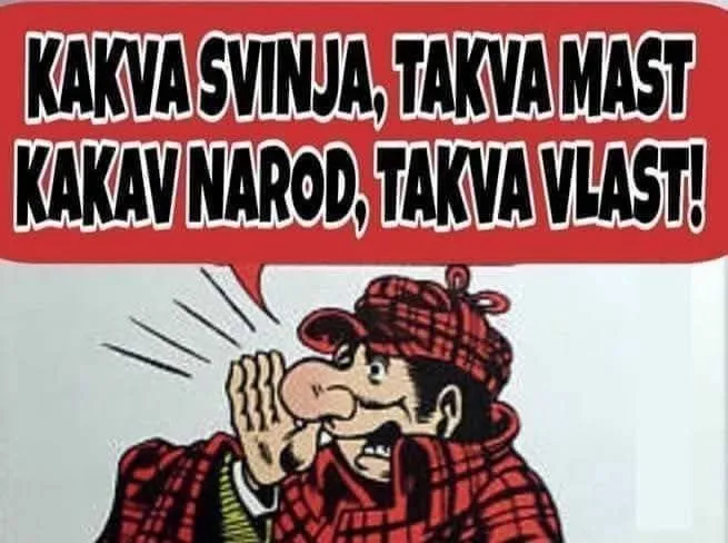 Miljan Konta / Kakva svinja takva mast, kakav narod takva vlast!