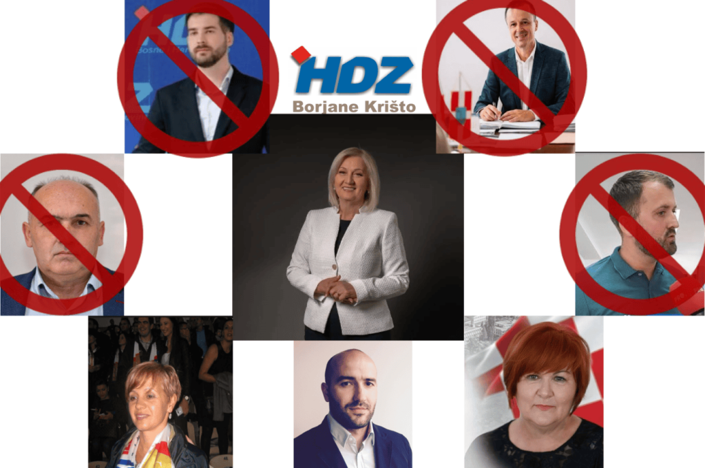 Objavljene kandidatske liste: Povratak otpisanih i otpis Darka Čondrića u HDZ-u BiH