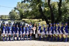 Ljubuške mažoretkinje u novim uniformama zahvalile ministrici Leko na potpori u radu