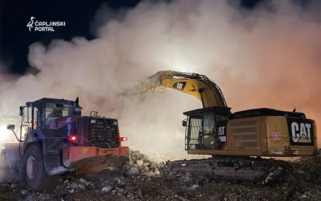 Nakon drame na Adi: Požar ugašen uz pomoć gospodarstvenika, no gorak okus i otrov u zraku ostaju