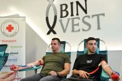 Akcija dobrovoljnog darivanja krvi u Binvestu