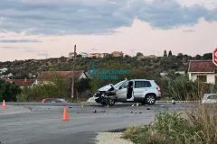 FOTO | Motorist iz Čapljine teško ozlijeđen u prometnoj nesreći