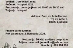 Škola gange u Ljubuškom: Upisi u 15. generaciju počinju u listopadu
