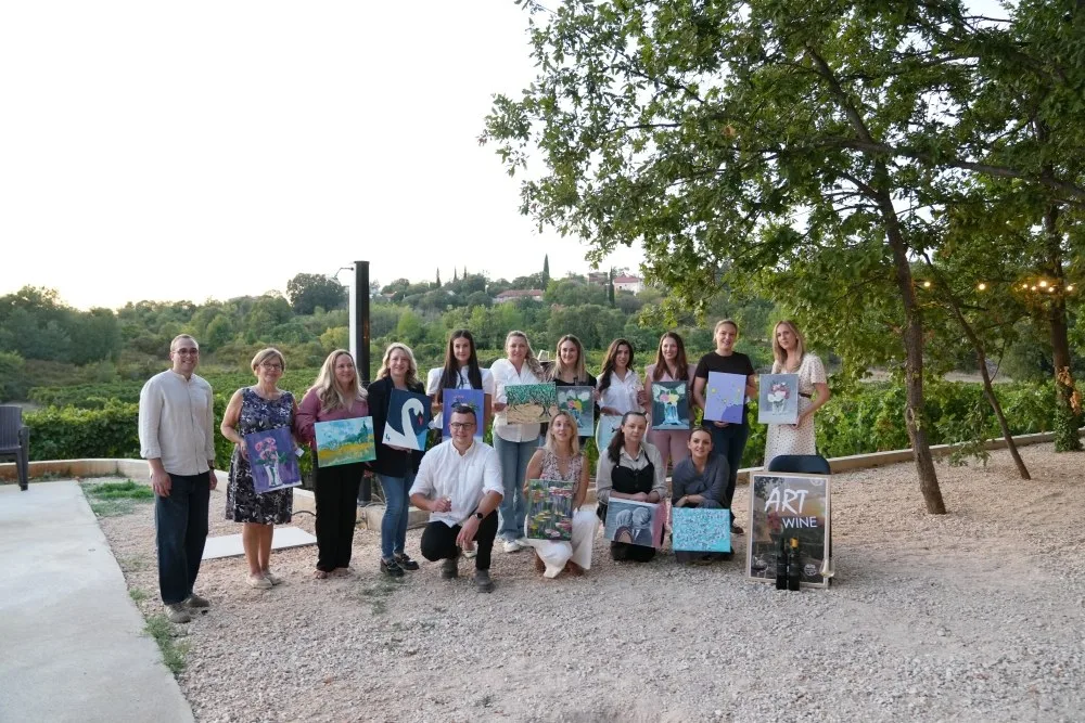 Spoj vina i kreativnosti: Održana „Art&Wine“ radionica u Vinariji Marijanović