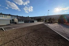 U Brišniku asfaltirani parking kod škole i 590 metara ceste