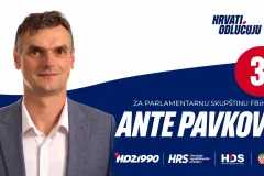 Ante Pavković kandidat za Zastupnički dom Parlamenta Federacije BiH