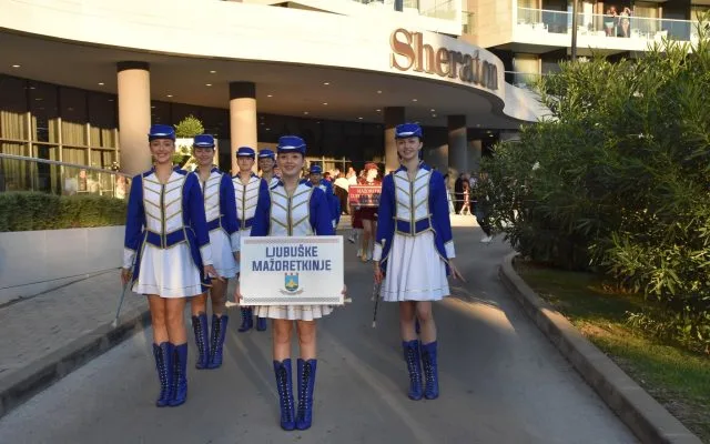 Ljubuške mažoretkinje zablistale u Srebrenom