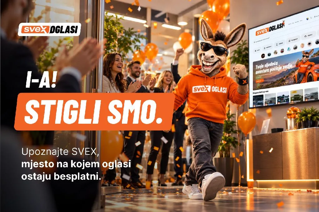 I-A! Stigli smo. Upoznajte SVEX – mjesto na kojem oglasi ostaju besplatni