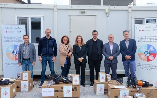 FOTO: Civilnoj zaštiti Općine Tomislavgrad uručena specijalizirana oprema za spašavanje