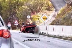 Teška prometna nesreća na regionalnoj cesti između Gruda i Posušja