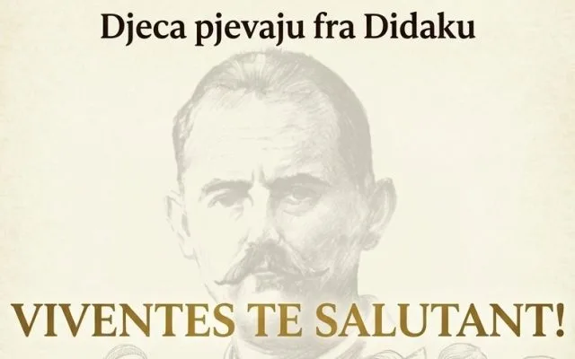 Večeras koncert „Djeca pjevaju fra Didaku“