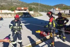 Vatrogasci iz Posušja na obukama za složene intervencije