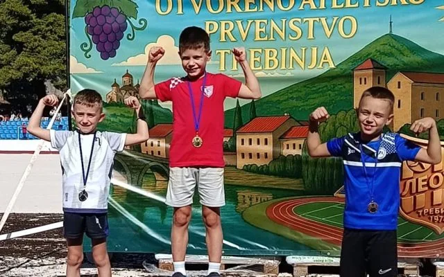 AK Brotnjo nastupio na Otvorenom atletskom prvenstvu Trebinja i u 3. kolu Lige Hercegovine