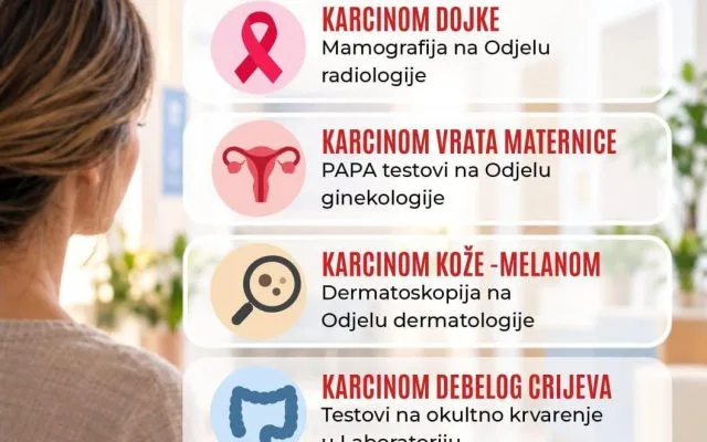 Dom zdravlja Ljubuški započeo provedbu programa ranog otkrivanja onkoloških bolesti