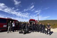 FOTO: Profesionalni vatrogasci iz Tomislavgrada sudjelovali na obuci o primjeni dronova u vatrogastvu