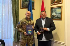 Gradonačelnik Ljubuškog Vedran Markotić primio zapovjednika EUFOR-a