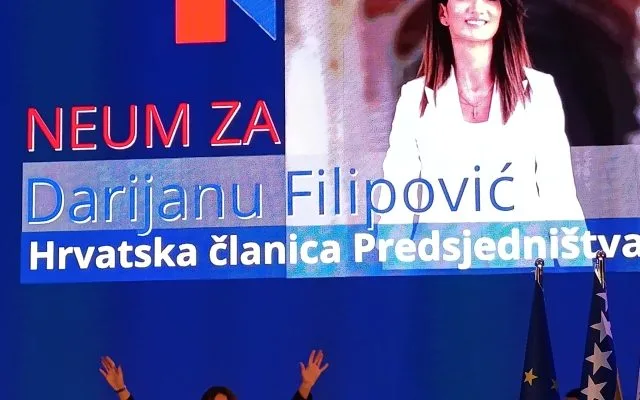 Hrvatski narod u BiH napokon ima svog predstavnika: Darijana Filipović odnijela pobjedu za hrvatskog člana predsjedništva BiH