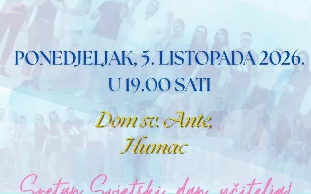 Koncert učitelja Glazbene škole Ljubuški povodom Svjetskog dana učitelja
