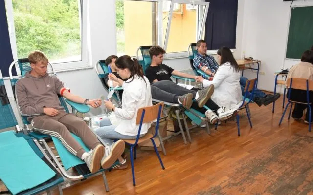 Najava: Akcija dobrovoljnog darivanja krvi u SŠ dr. fra Slavka Barbarića Čitluk
