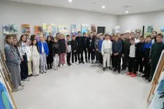 Osnovnoškolci razgledali umjetničke radove nastale na likovnoj koloniji „Didak“
