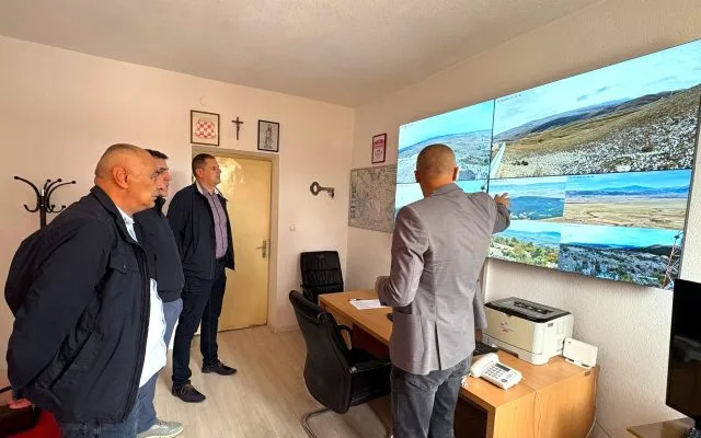 USPOSTAVLJEN SUSTAV VIDEONADZORA ZA RANO OTKRIVANJE POŽARA U OPĆINI TOMISLAVGRAD