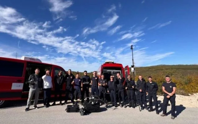 Vatrogasci iz HBŽ-a usavršavali korištenje dronova za rano otkrivanje požara