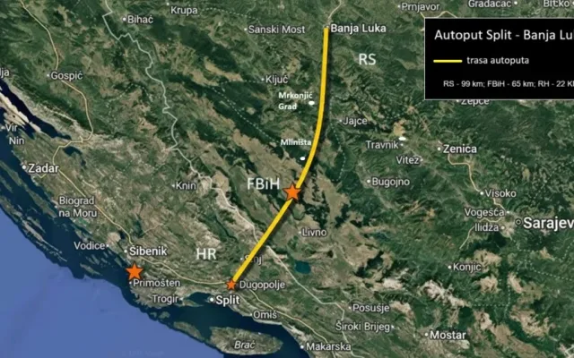 Veliki korak ka autoputu Banja Luka – Livno – Split: Usvojen plan za prvu dionicu od 44 kilometra