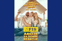 Velika FIS akcija: Popusti do 20% na namještaj, bijelu tehniku, odjeću, igračke i brojne proizvode za dom!